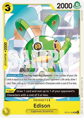 Edison - OP13-102 - Carrying On His Will