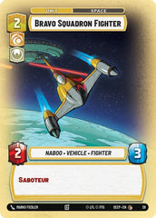 Bravo Squadron Fighter (Foil) - SEC-N_34 - Secrets of Power - Weekly Play Promos