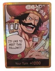 DON!! Card (Gol.D.Roger) (Gold) - N/A - Carrying On His Will