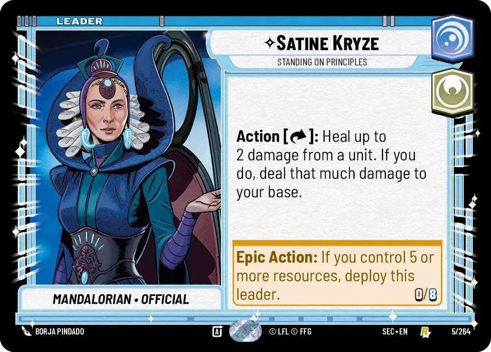 Satine Kryze - Standing on Principles - SEC-5 - Secrets of Power
