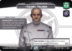 Colonel Yularen - This is Why We Plan (Showcase) - SEC-1026 - Secrets of Power