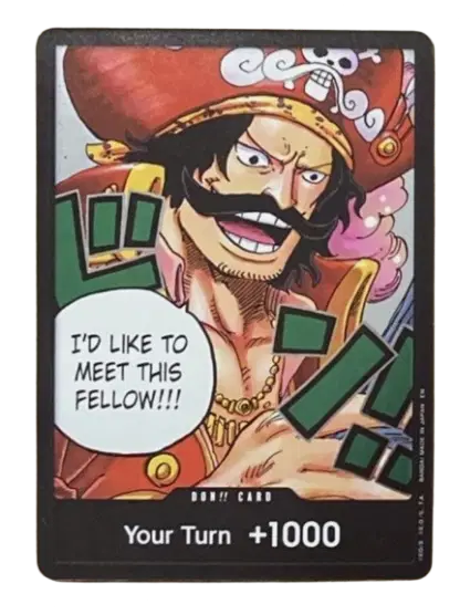 DON!! Card (Gol.D.Roger) - N/A - Carrying On His Will