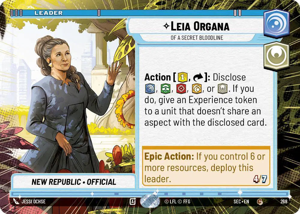 Leia Organa - Of A Secret Bloodline (Hyperspace) - SEC-268 - Secrets of Power