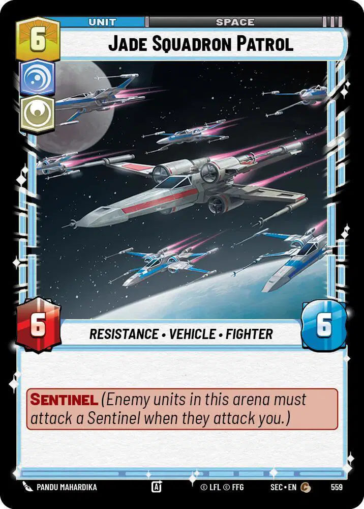 Jade Squadron Patrol (Foil) - SEC-559 - Secrets of Power