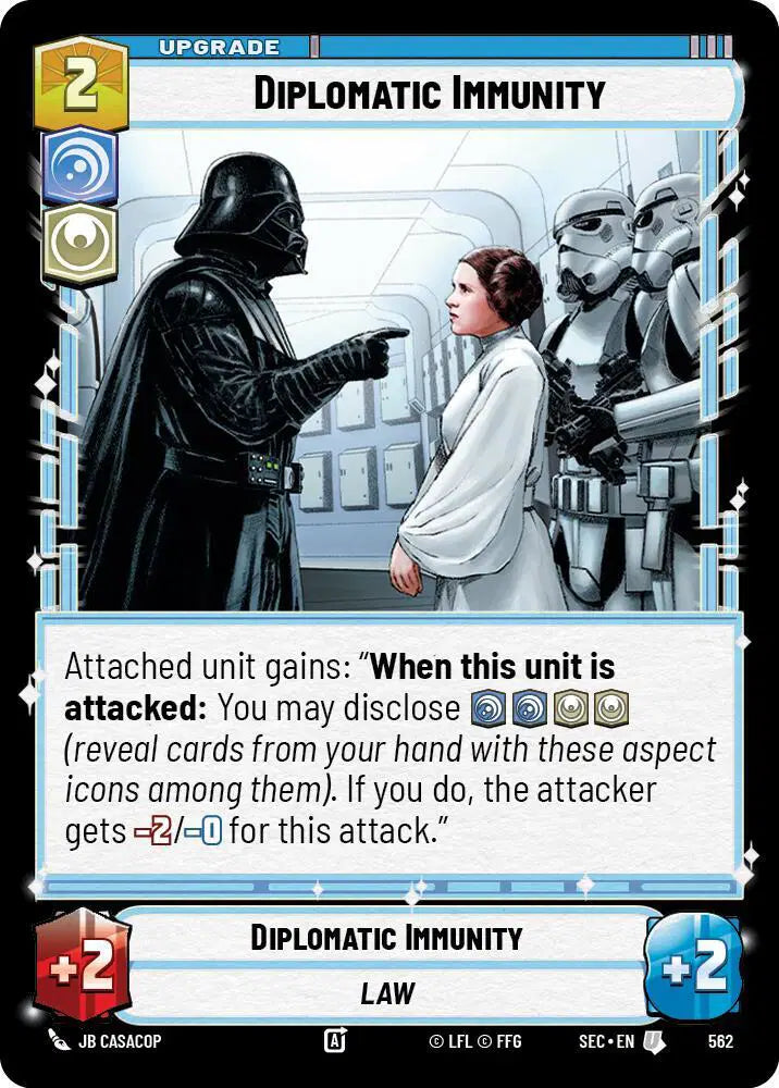 Diplomatic Immunity (Foil) - SEC-562 - Secrets of Power