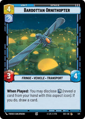 Bardottan Ornithopter (Foil) - SEC-571 - Secrets of Power