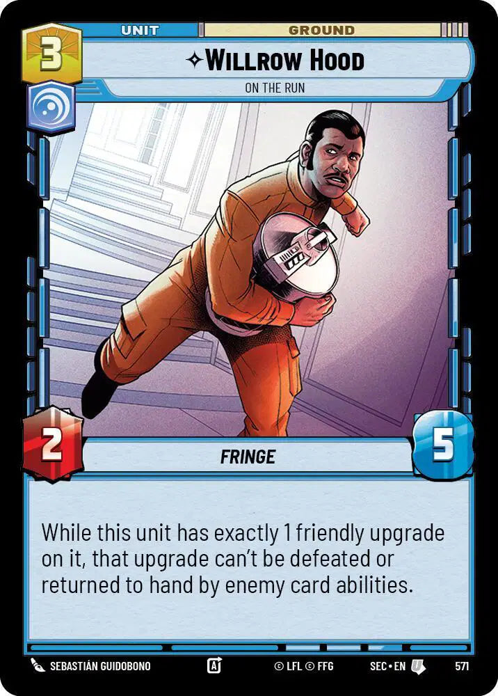 Willrow Hood - On the Run (Foil) - SEC-571_1 - Secrets of Power