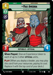 Mas Amedda - Accomplice to Power (Foil) - SEC-594 - Secrets of Power