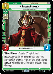 Queen Amidala - Championing Her People (Foil) - SEC-611 - Secrets of Power