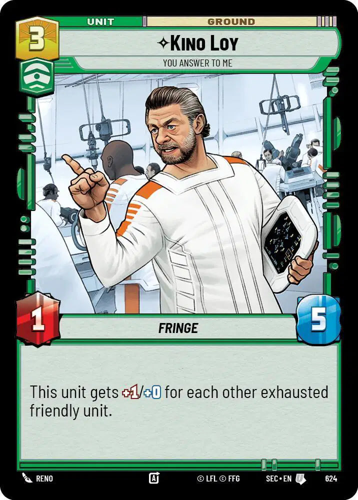 Kino Loy - You Answer to Me (Foil) - SEC-624 - Secrets of Power