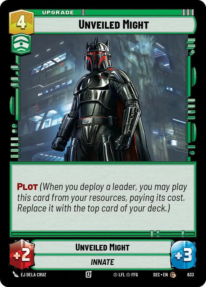 Unveiled Might (Foil) - SEC-633 - Secrets of Power