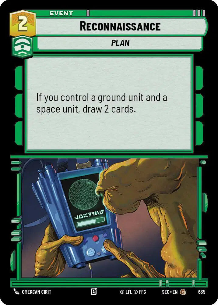 Reconnaissance (Foil) - SEC-635 - Secrets of Power