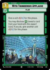 With Thunderous Applause (Foil) - SEC-639 - Secrets of Power