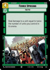 Ferrix Uprising (Foil) - SEC-640 - Secrets of Power