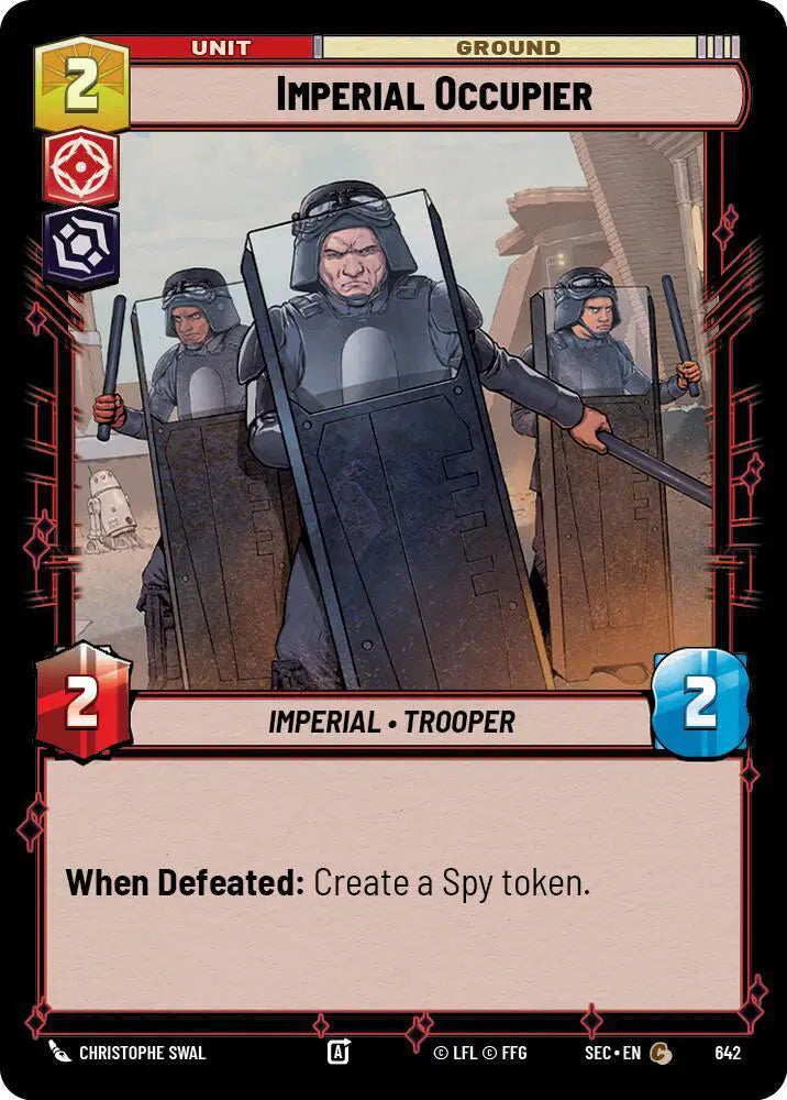 Imperial Occupier (Foil) - SEC-642 - Secrets of Power