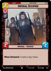 Imperial Occupier (Foil) - SEC-642 - Secrets of Power