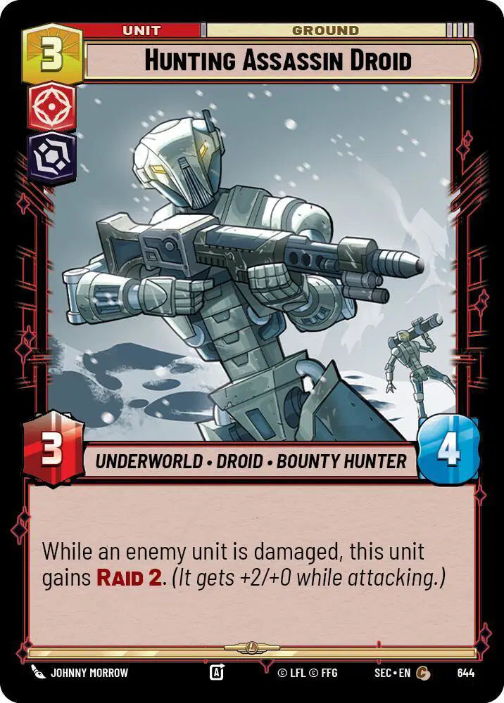 Hunting Assassin Droid (Foil) - SEC-644 - Secrets of Power