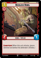 Reckless Rebel (Foil) - SEC-670 - Secrets of Power