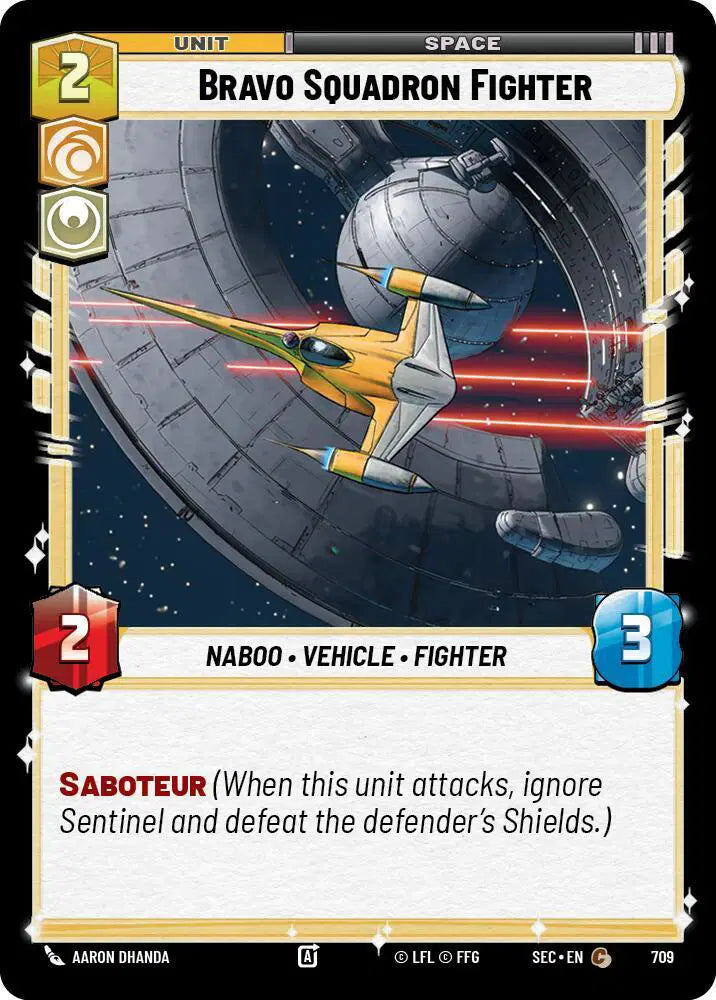 Bravo Squadron Fighter (Foil) - SEC-709 - Secrets of Power