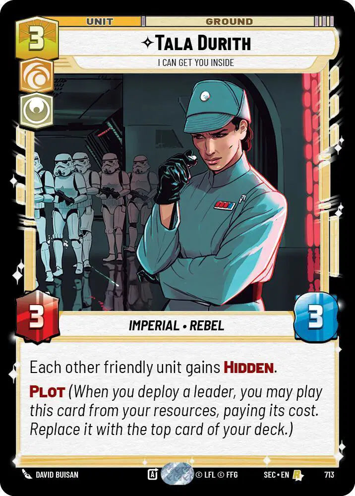 Tala Durith - I Can Get You Inside (Foil) - SEC-713 - Secrets of Power