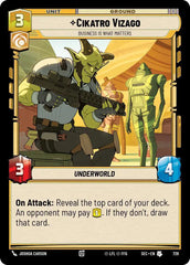 Cikatro Vizago - Business is What Matters (Foil) - SEC-728 - Secrets of Power