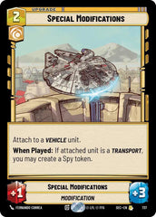 Special Modifications (Foil) - SEC-737 - Secrets of Power