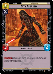Sith Assassin (Foil) - SEC-748 - Secrets of Power