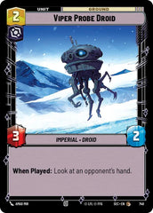 Viper Probe Droid (Foil) - SEC-749 - Secrets of Power