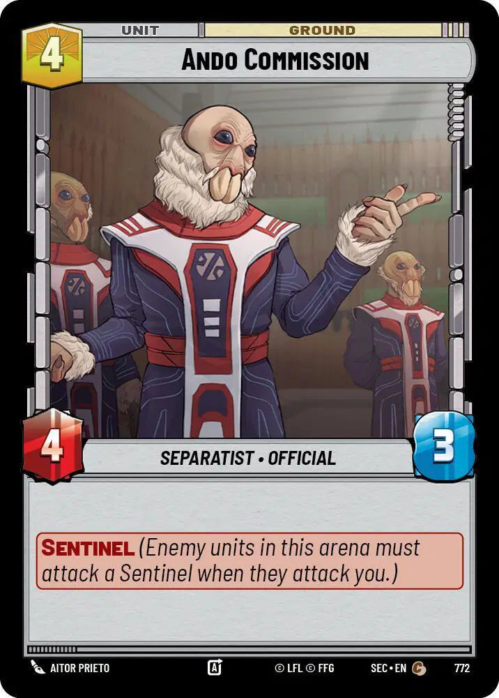 Ando Commission (Foil) - SEC-772 - Secrets of Power