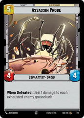 Assassin Probe (Foil) - SEC-773 - Secrets of Power