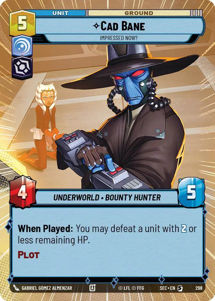 Cad Bane - Impressed Now? (Hyperspace) - SEC-298 - Secrets of Power