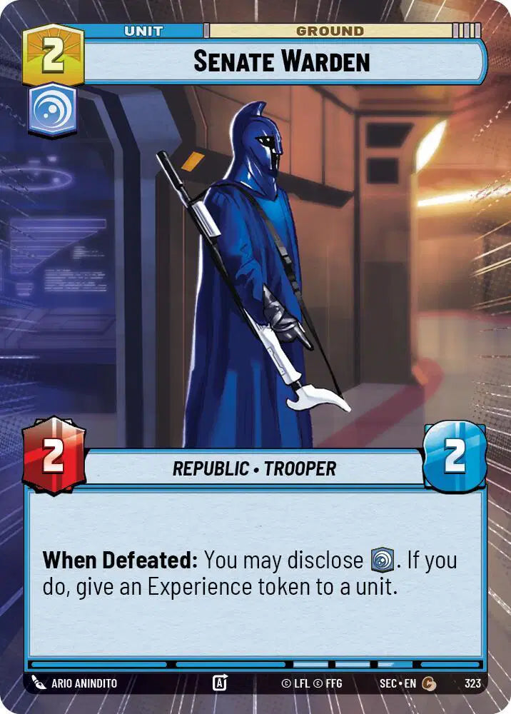 Senate Warden (Hyperspace) - SEC-323 - Secrets of Power