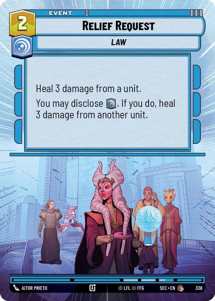 Relief Request (Hyperspace) - SEC-338 - Secrets of Power