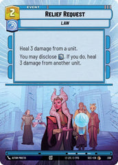 Relief Request (Hyperspace) - SEC-338 - Secrets of Power