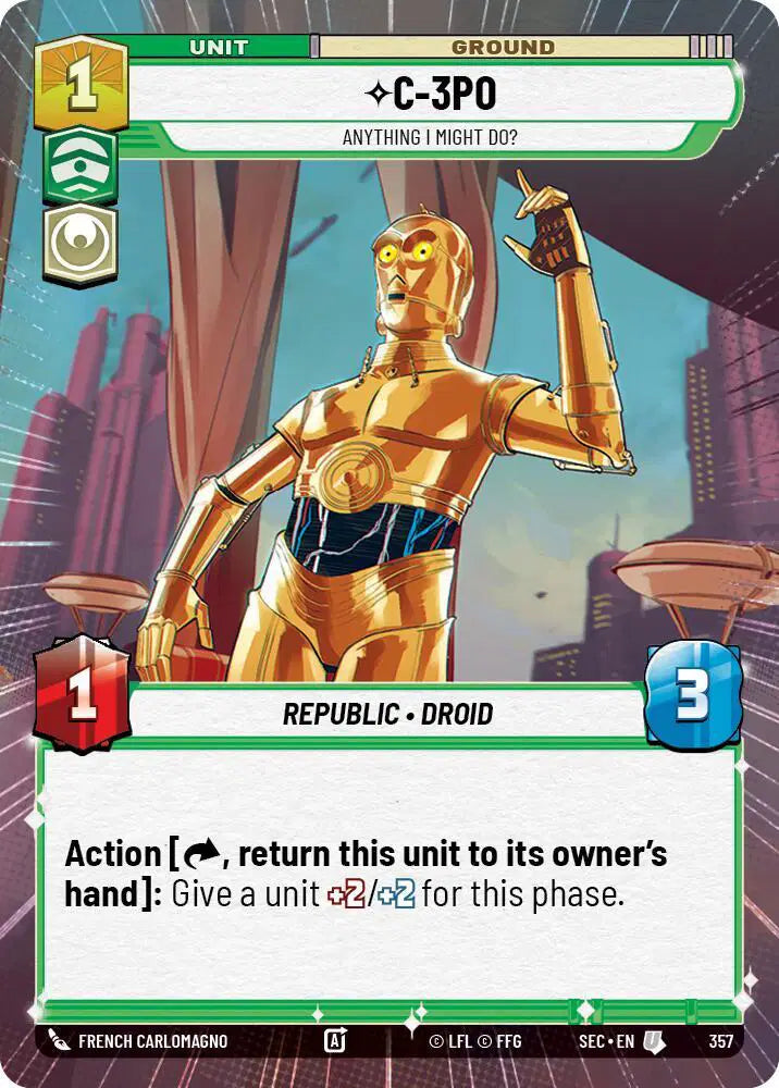 C-3PO - Anything I Might Do? (Hyperspace) - SEC-357 - Secrets of Power