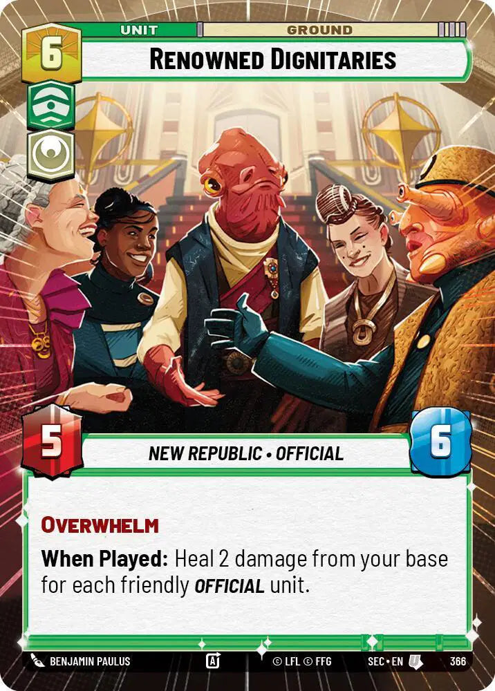 Renowned Dignitaries (Hyperspace) - SEC-366 - Secrets of Power