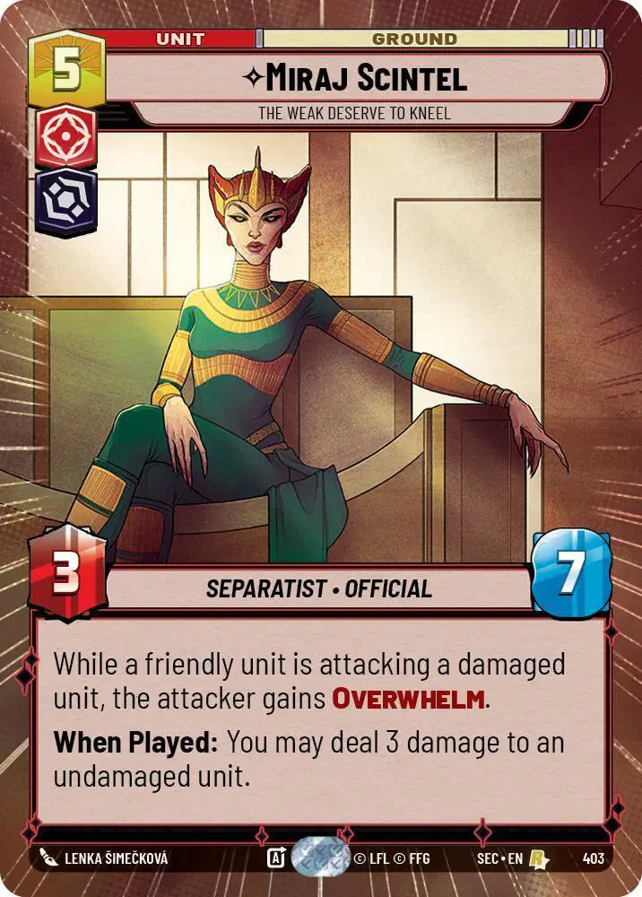 Miraj Scintel - The Weak Deserve to Kneel (Hyperspace) - SEC-403 - Secrets of Power