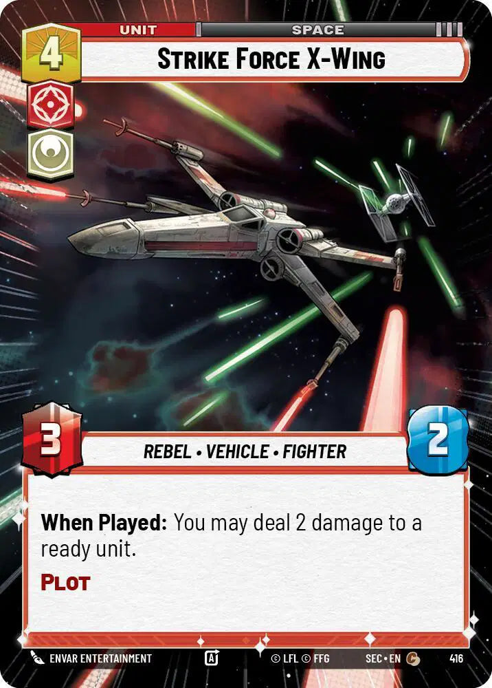 Strike Force X-Wing (Hyperspace) - SEC-416 - Secrets of Power