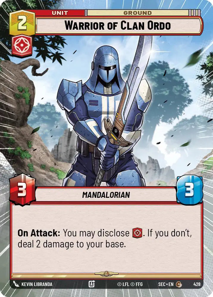 Warrior of Clan Ordo (Hyperspace) - SEC-428 - Secrets of Power