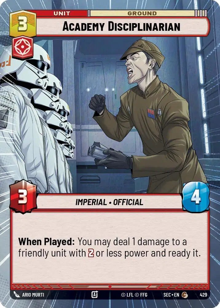 Academy Disciplinarian (Hyperspace) - SEC-429 - Secrets of Power