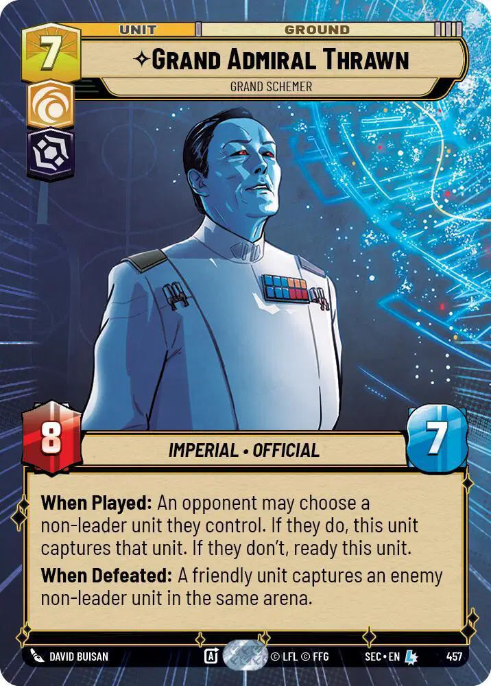 Grand Admiral Thrawn - Grand Schemer (Hyperspace) - SEC-457 - Secrets of Power