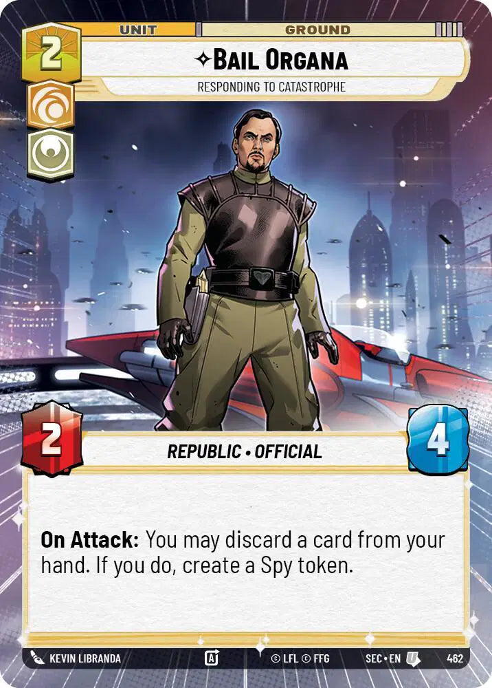 Bail Organa - Responding to Catastrophe (Hyperspace) - SEC-462 - Secrets of Power