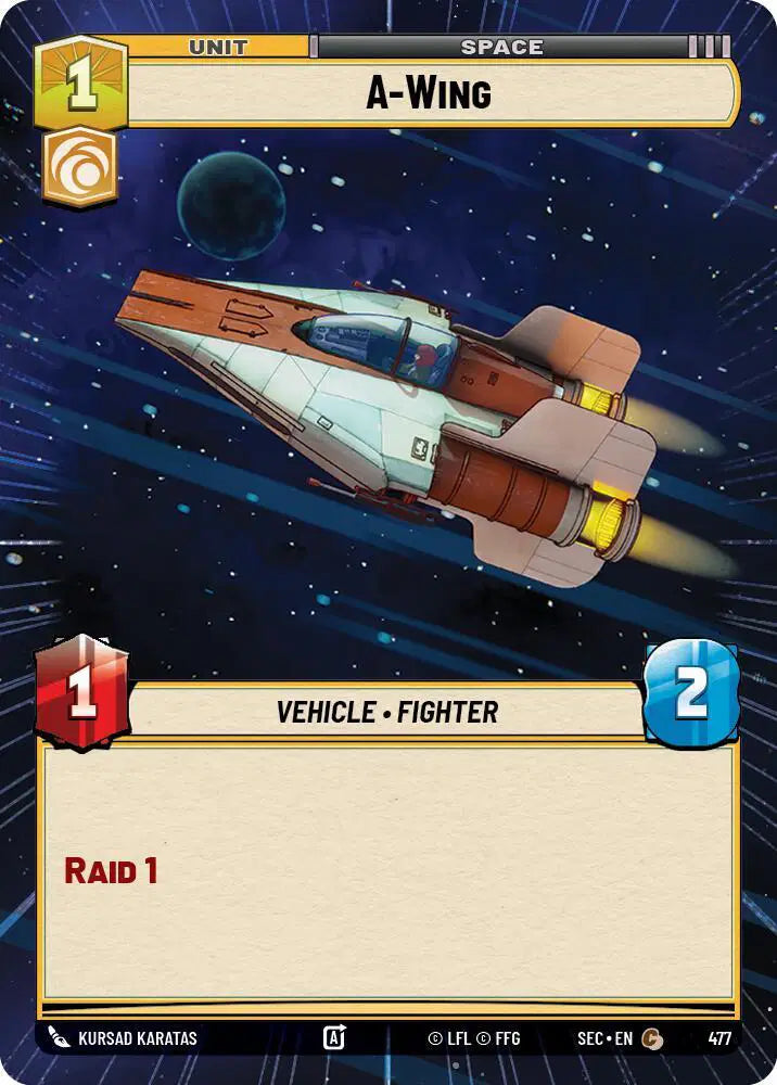 A-Wing (Hyperspace) - SEC-477 - Secrets of Power