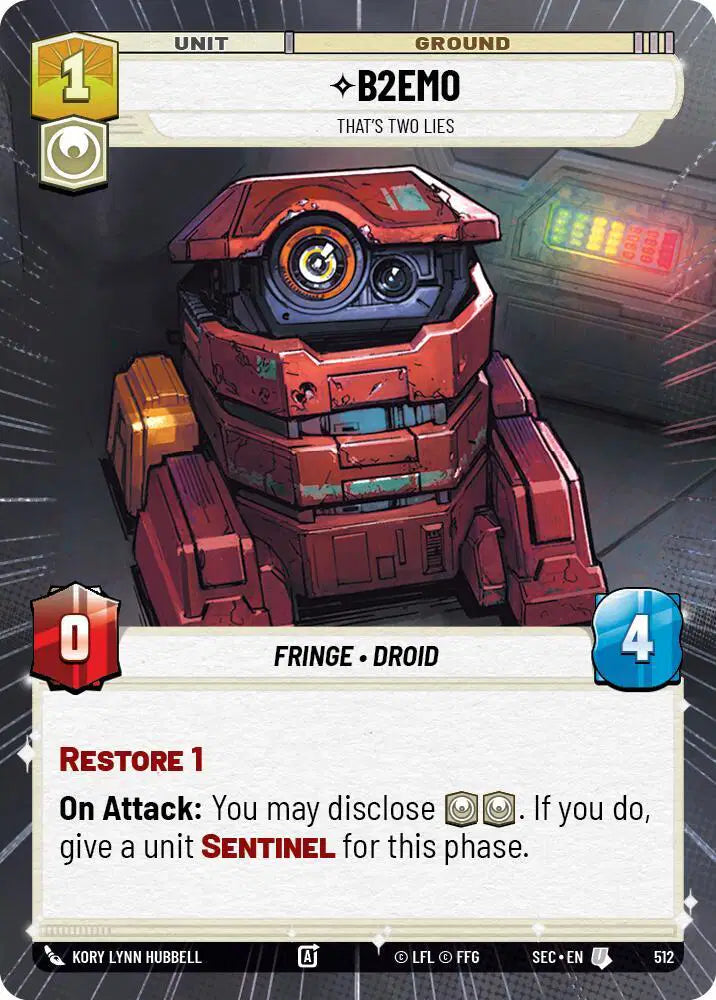 B2EMO - That's Two Lies (Hyperspace) - SEC-512 - Secrets of Power