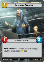 Inspiring Senator (Hyperspace) - SEC-525 - Secrets of Power