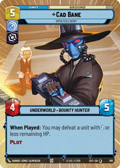 Cad Bane - Impressed Now? (Hyperspace Foil) - SEC-790 - Secrets of Power