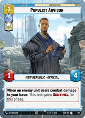 Populist Advisor (Hyperspace Foil) - SEC-797 - Secrets of Power