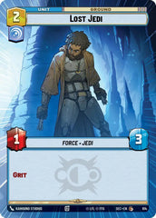 Lost Jedi (Hyperspace Foil) - SEC-814 - Secrets of Power