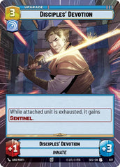Disciples' Devotion (Hyperspace Foil) - SEC-827 - Secrets of Power