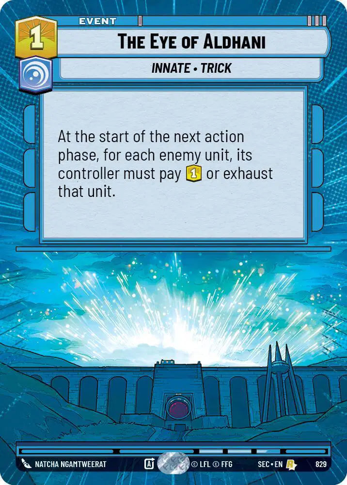 The Eye of Aldhani (Hyperspace Foil) - SEC-829 - Secrets of Power